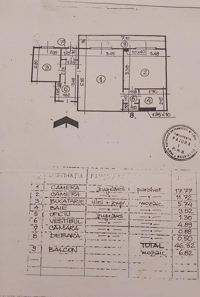 Ion Mihalache - Domenii - Piata Victoriei - Apartament 2 camere - renovat -